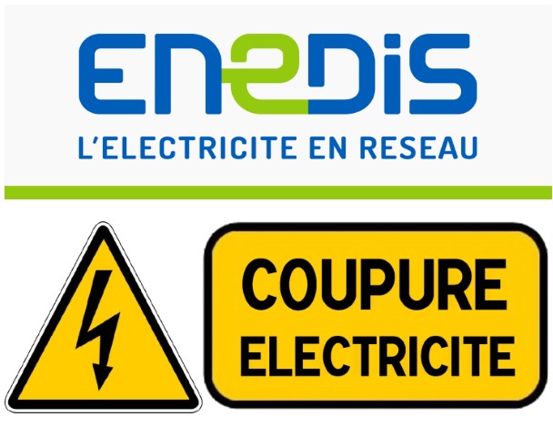 ENEDIS coupure electricite